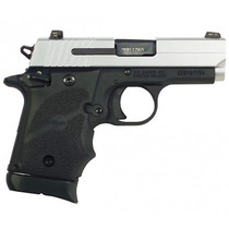 Sig Sauer 938-9-BRG-AMBI P938 Black Rubber Grip
