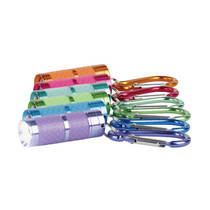LUXPRO Glow-in-the-dark LED Keychain Flashlight