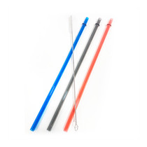 YUKON Reusable Straws With Brush Set