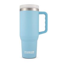 YUKON 40 Oz Tumbler Handle Sky Blue