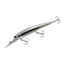 Bandit Suspending Minnow Walleye Deep 4.75" 3/4Oz Chrome Red Eye