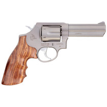 Taurus 2650041HWD1 65 357 Mag 6 Round 4" Matte Black Hogue Pau Ferro Hardwood Grip