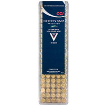 CCI 0033 Competition Green Tag 22LR 40 GR LRN 100 Rounds