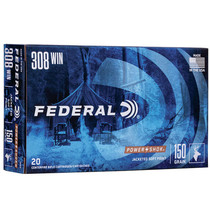 Federal 308A PowerShok 308 150 GR JSP 20 Rounds