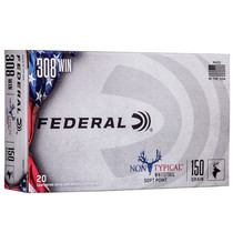 Federal 308DT150 NonTypical 308 150 GR SP 20 Rounds
