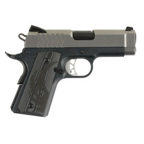 Ruger SR1911 Officer 9mm 3.6" Barrel Stainless Steel Novak Sights G-10 Grip 10rd Mag