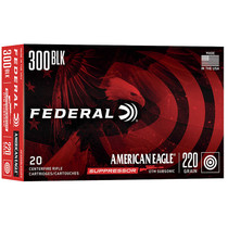Federal AE300BLKSUP2 AE SuPower Pointressor 300 AAC Blackout 220 GR OTM 20 Rounds