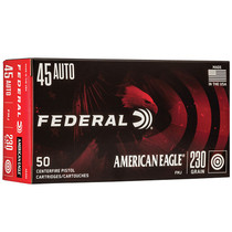 Federal AE45A American Eagle 45ACP 230 GR FMJ 50 Rounds