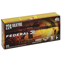 Federal F224VLKMSR1 Fusion MSR 224 Valkyrie 90 GR SP 20 Rounds