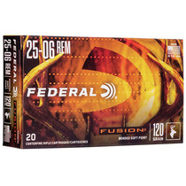 Federal F2506FS1 Fusion 25-06 120 GR SP 20 Rounds