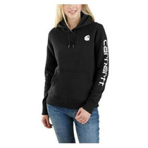 Carhartt Women's Clarksburg Sleeve Logo Hooded Sweatshirts 102791