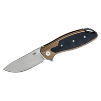 CRKT Ken Onion Jake Plipper Foding 3.32" Black/OD Green G10