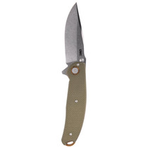 CRKT Butte Deadbolt Folding Knife 3.36" G10 OD Green