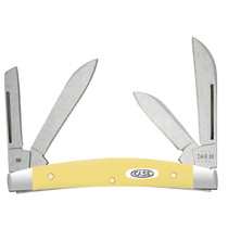 Case XX Small Congress Yellow Synthetic 81098 Stainless Folding Pocket Knife