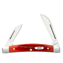 Case XX Father's Day 'DAD' Small Congress Old Red Bone Stainless Knife