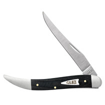 Case XX Medium Toothpick Black Micarta Folding Stainless Pocket Knife