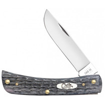 Case XX Pocket Worn Jigged Gray Bone Sodbuster Jr Carbon Steel Folding Pocket Knife