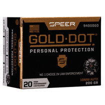 Gold Dot 54000GD Personal Protection 10mm 200 GR JHP 20 Rounds