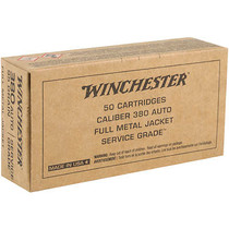 Winchester SG380W SG 380 ACP 95 GR FMJ 50 Rounds