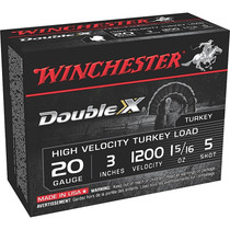 Winchester STH2035 Double X HV 20 Gauge 3" 1 5/16 oz 5 Shot 10 Rounds