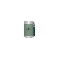 Stanley 14 Oz Insulated Food Jar with Spork Hammertone Green