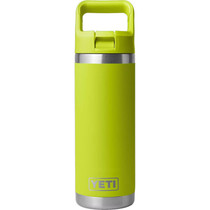 Yeti Rambler 18 oz. Bottle with Straw Cap Chartreuse