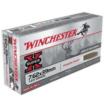 Winchester X76239 SuperX 7.62X39mm 123 GR PSP 20 Rounds
