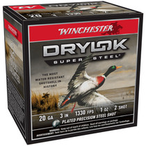 Winchester XSM2032 DLSSM  Steel 20 Gauge 3" 1 oz 2 Shot 25 Rounds