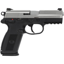 FN FNX-9 DA/SA 9mm 4" Barrel 3-Dot 3 Mags Black Polymer Grip SS Slide 17rd