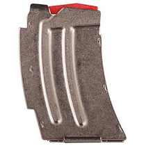 Savage 90007 MK II 22 LR/17 HM2 5 Round Stainless Steel Finish Magazine