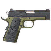 Dan Wesson ECO 1911 45 ACP 3.5". 7rd OD Green Anodized Night Sights