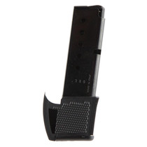 Kel-Tec P3AT37 P-3AT 380 Automatic Colt Pistol (ACP) 9 Round Steel Blued Finish with Grip Extension Magazine