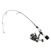 13 Fishing Wicked Ice Rod and Reel Combo Black 25" L