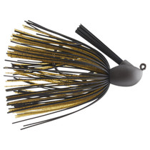 Keitech Tungsten Casting Jig Model 1 Version 2 Green Pumpkin Black