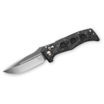Benchmade Shane Sibert Mini Adamas AUTO Folding 3.25" CPM-MagnaCut Satin Plain Marbled