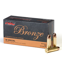 PMC 38 Special Bronze 132 Grain Full Metal Jacket 50 rounds