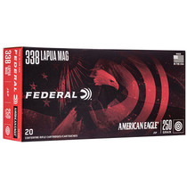 Federal AE338L American Eagle 338 Lapua Mag 250 GR JSP 20 Rounds