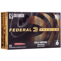 Federal GM65CRD1 GM 6.5 Creedmoor 140 GR Sierra Match King BTHP 20 Rounds