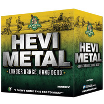 HeviShot 37588 Hevi-Metal Long Range 10 Gauge 3.5" 1 3/4 BB 25 Rounds