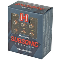 Hornady 90971 Subsonic 45ACP 230 GR XTP JHP 20 Rounds