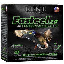 Kent Cartridge K123FS40BB Fasteel 2.0 12 Gauge 3" 1-3/8 oz BB Shot 25 Rounds