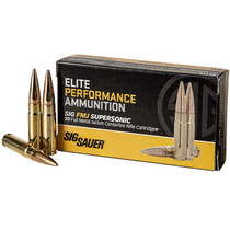 Sig Sauer Elite Performance 300 Blackout 125 GR FMJ 20 Rounds, E300B1-20