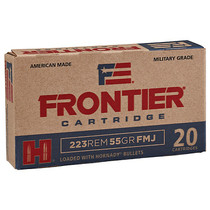 Hornady FR260 Frontier 5.56 Nato 62 GR FMJ 20 Rounds