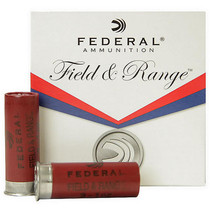 Federal FRC12NBS 7.5  12 Ga Field and Range 2.75" 1 1/8oz 8 Shot 25 Rounds