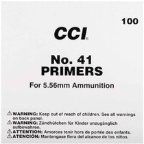 CCI NO 41 PRIMER FOR 5.56MM 100 CT