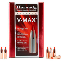 HORNADY 22411 6MM .243 58 GR V-MAX 100 CT.