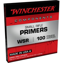 WINCHESTER WSR SMALL RIFLE PRIMERS 100 CT