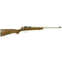 Keystone Crickett 22LR 16.125" Walnut Stock Stainless Steel