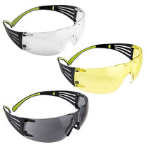 Peltor Sport SecureFit Eye Protection Gray, Amber, and Clear, SF400-P3PK-6
