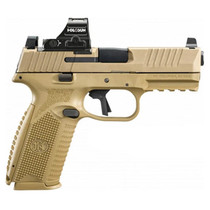 FN 510 MRD 10mm Striker Fired 4.1" Barrel FDE Holosun 407C 15 Rnd